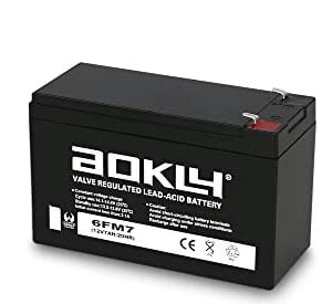 Batterie au Plomb AGM 12 V - 7 Ah/Modèle 6FM7