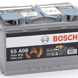 Batterie Auto Bosch S5A08 - 70A/h - 760A - Technologie AGM