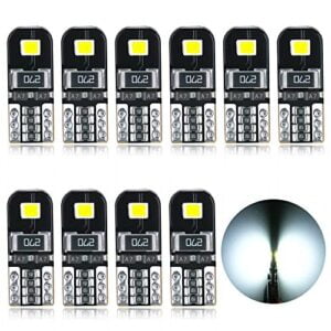 Ampoules T10 LED CANBUS 12V Blanc